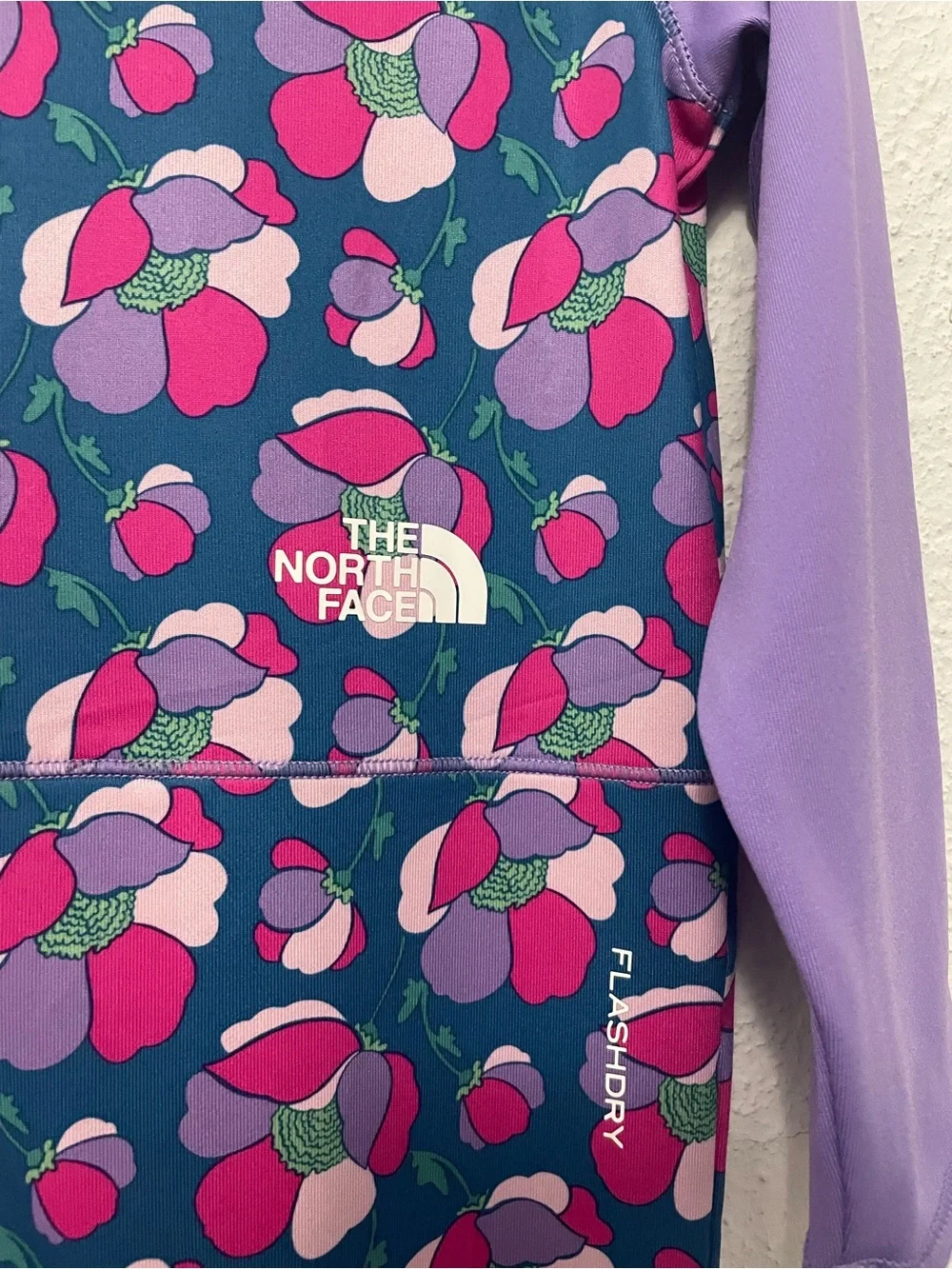 The North Face Amphibius Sun Rash Guard  Swimsuit Baby Girls 18-24 Months New